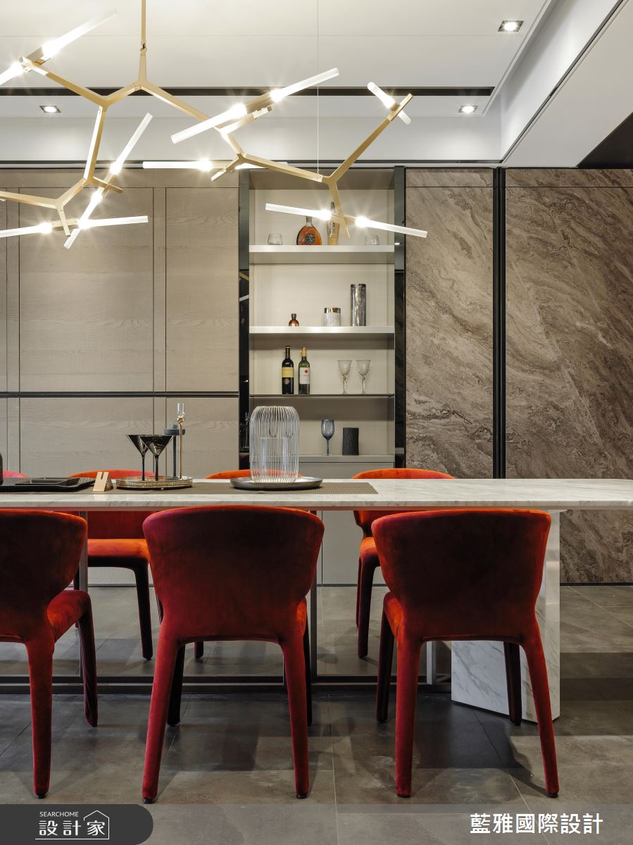 75坪新成屋(5年以下)＿奢華風餐廳案例圖片＿藍雅國際設計＿藍雅_32之17
