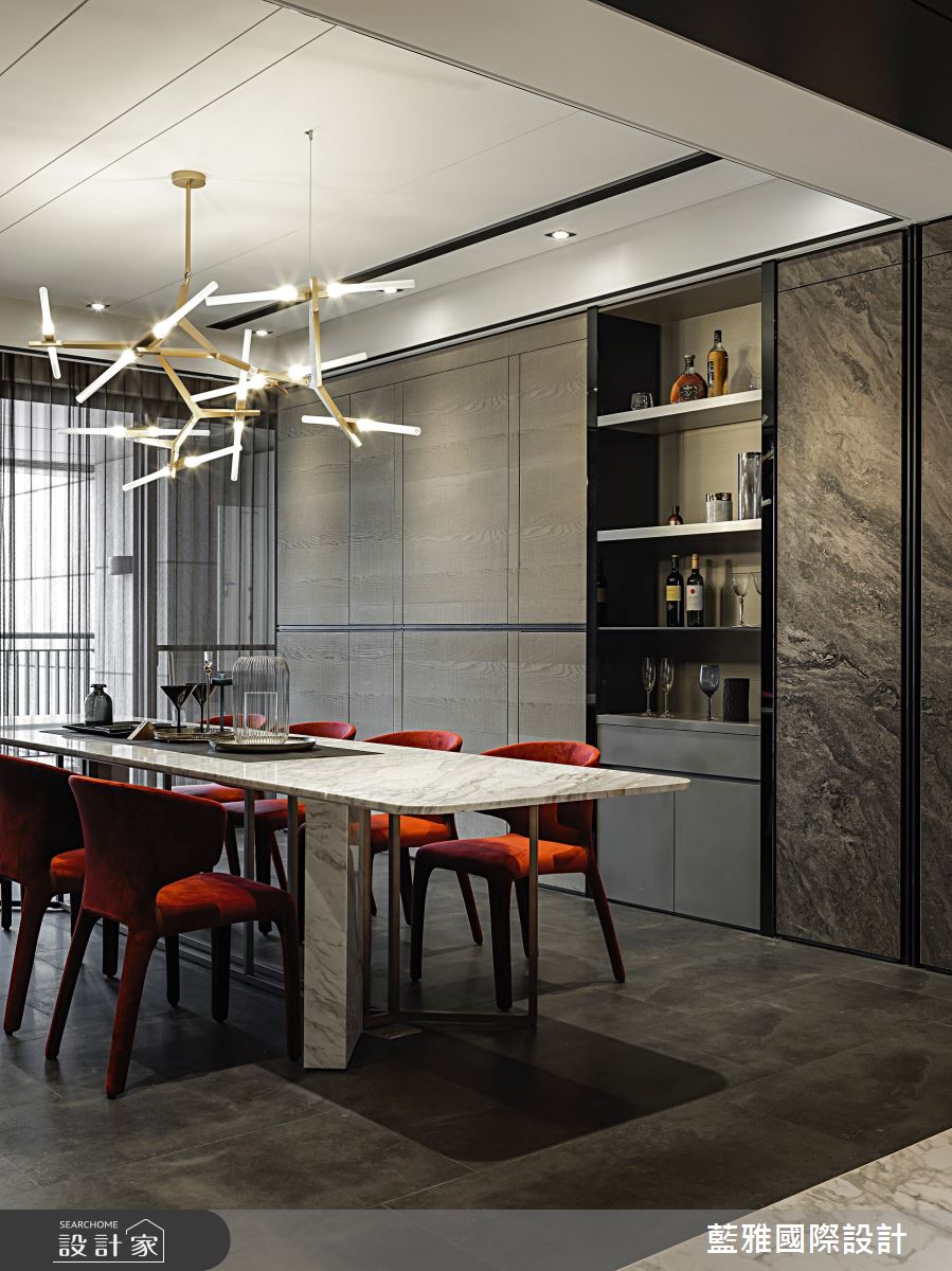 75坪新成屋(5年以下)＿奢華風餐廳案例圖片＿藍雅國際設計＿藍雅_32之14