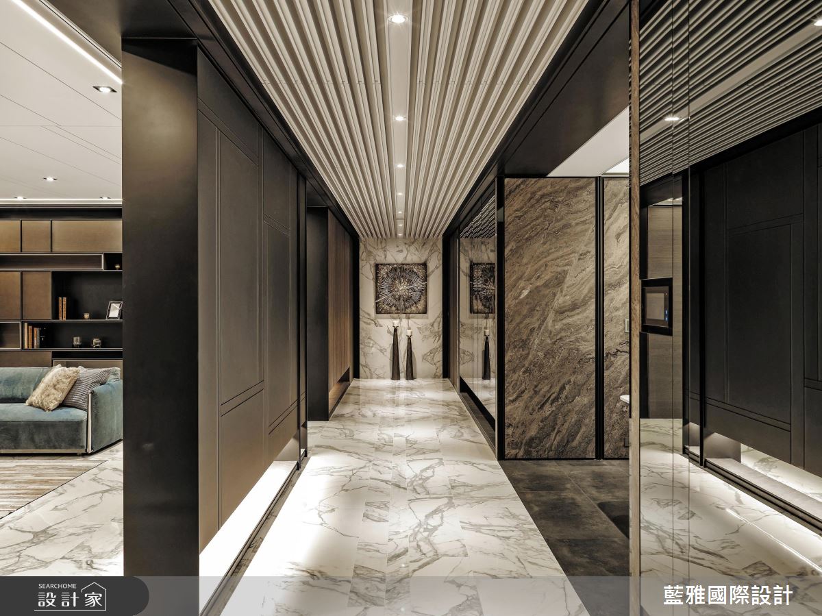 75坪新成屋(5年以下)＿奢華風走廊案例圖片＿藍雅國際設計＿藍雅_32之20
