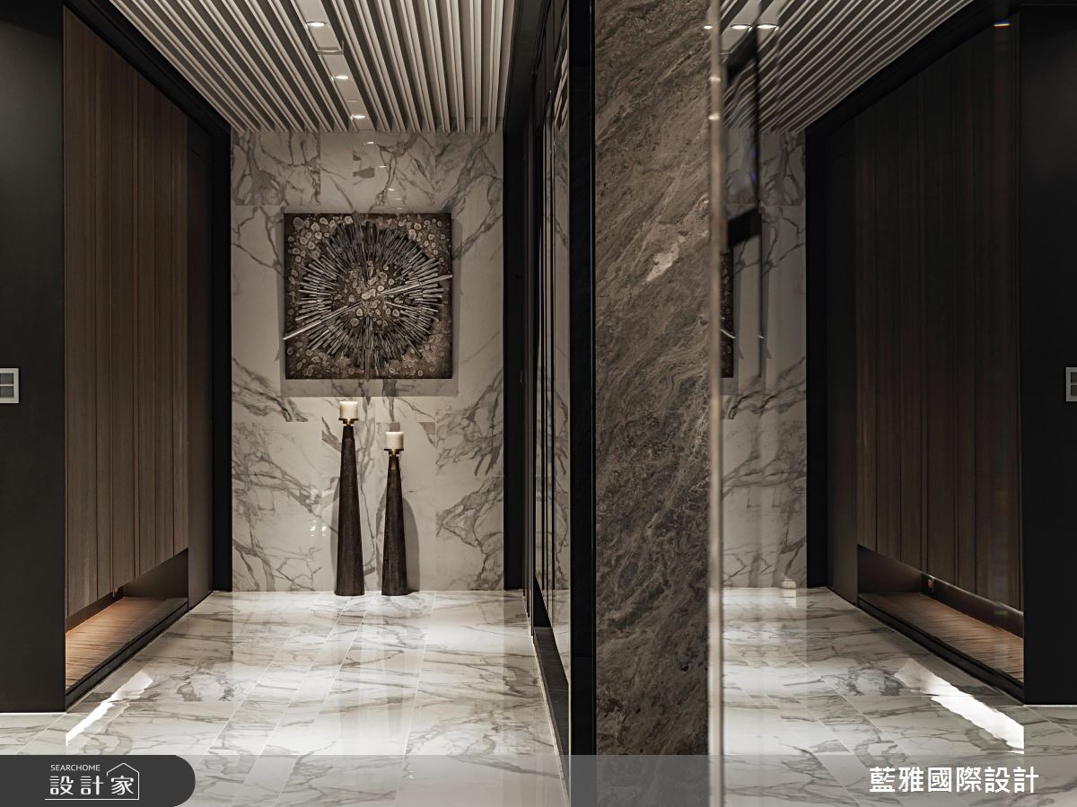 75坪新成屋(5年以下)＿奢華風玄關案例圖片＿藍雅國際設計＿藍雅_32之22