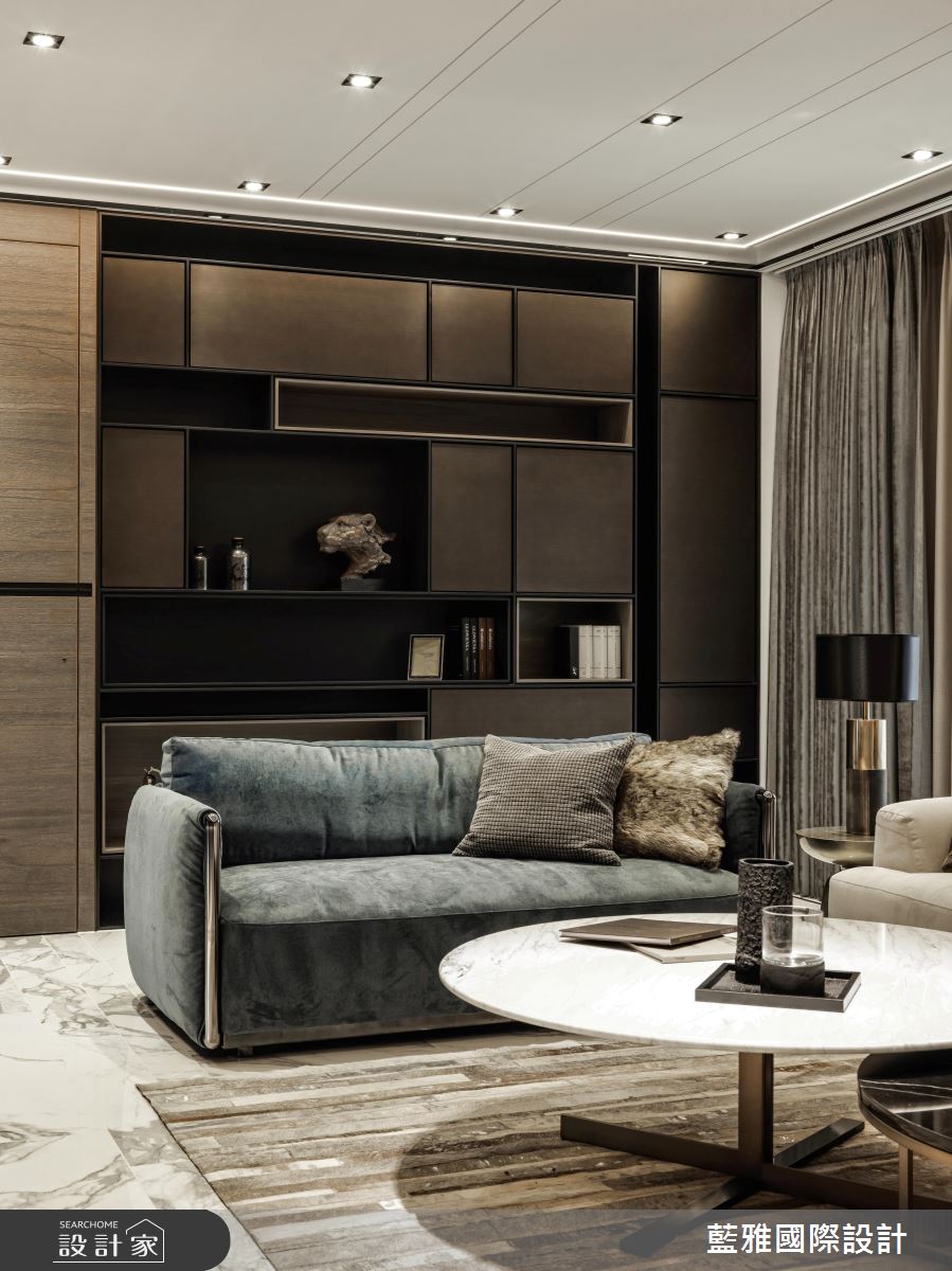 75坪新成屋(5年以下)＿奢華風客廳案例圖片＿藍雅國際設計＿藍雅_32之24