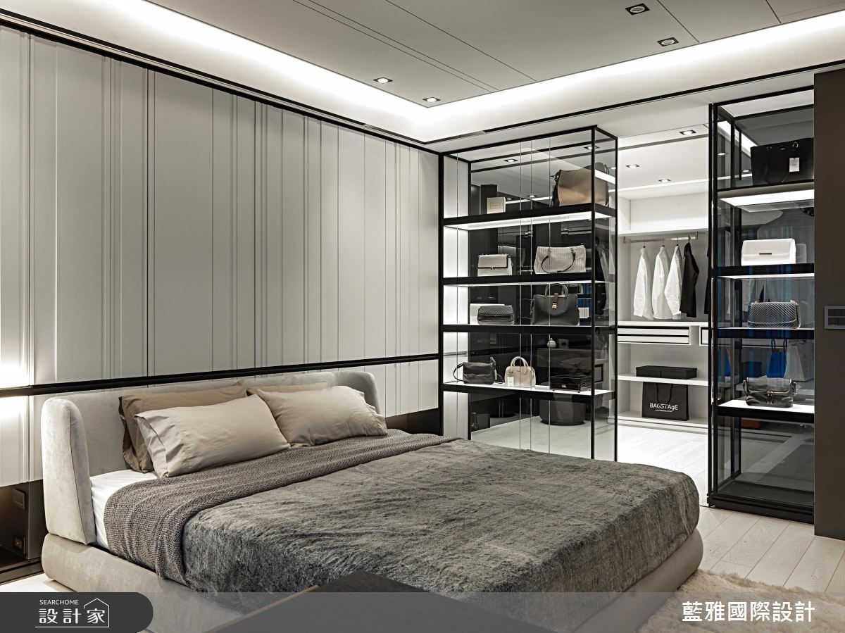 75坪新成屋(5年以下)＿奢華風臥室更衣間案例圖片＿藍雅國際設計＿藍雅_32之33