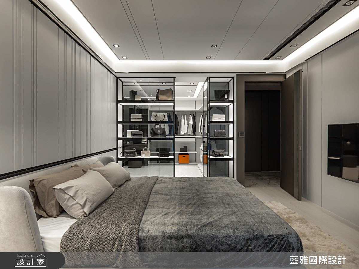 75坪新成屋(5年以下)＿奢華風臥室更衣間案例圖片＿藍雅國際設計＿藍雅_32之34
