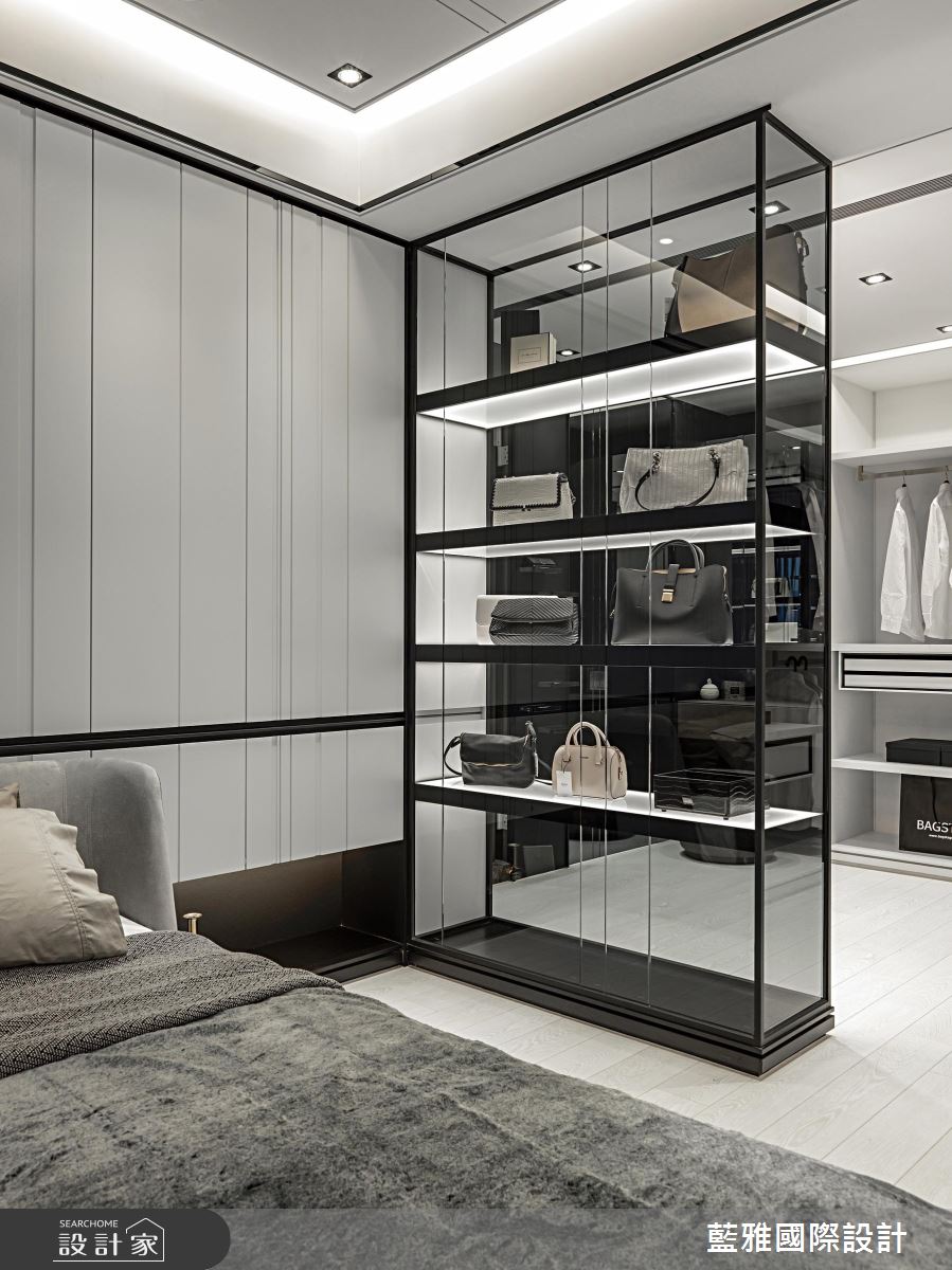 75坪新成屋(5年以下)＿奢華風臥室更衣間案例圖片＿藍雅國際設計＿藍雅_32之37