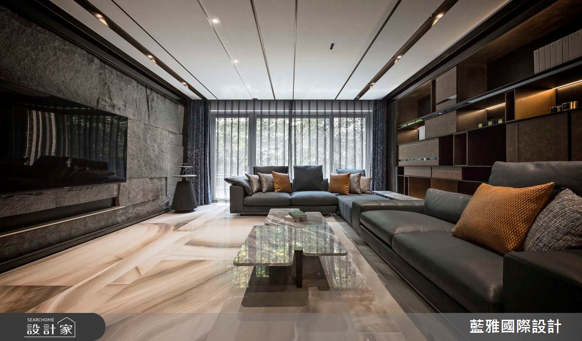 146坪新成屋(5年以下)＿奢華風客廳案例圖片＿藍雅國際設計＿藍雅_40之7