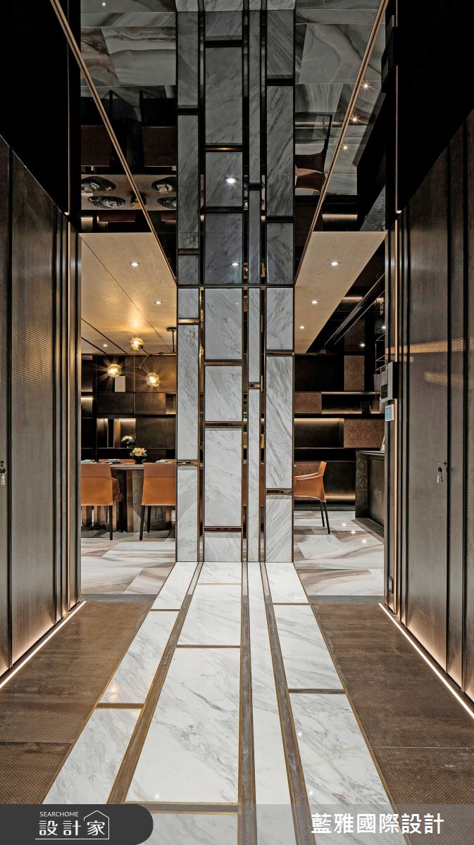 146坪新成屋(5年以下)＿奢華風玄關走廊案例圖片＿藍雅國際設計＿藍雅_40之6