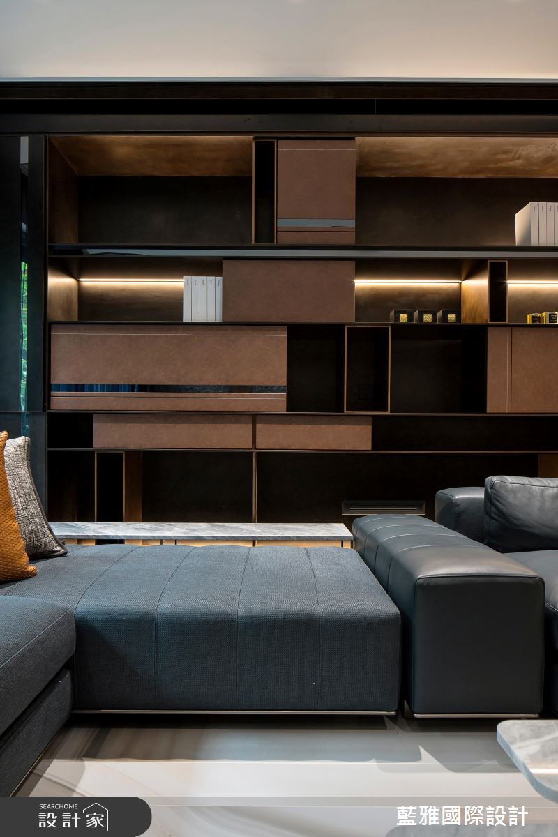 146坪新成屋(5年以下)＿奢華風客廳案例圖片＿藍雅國際設計＿藍雅_40之9