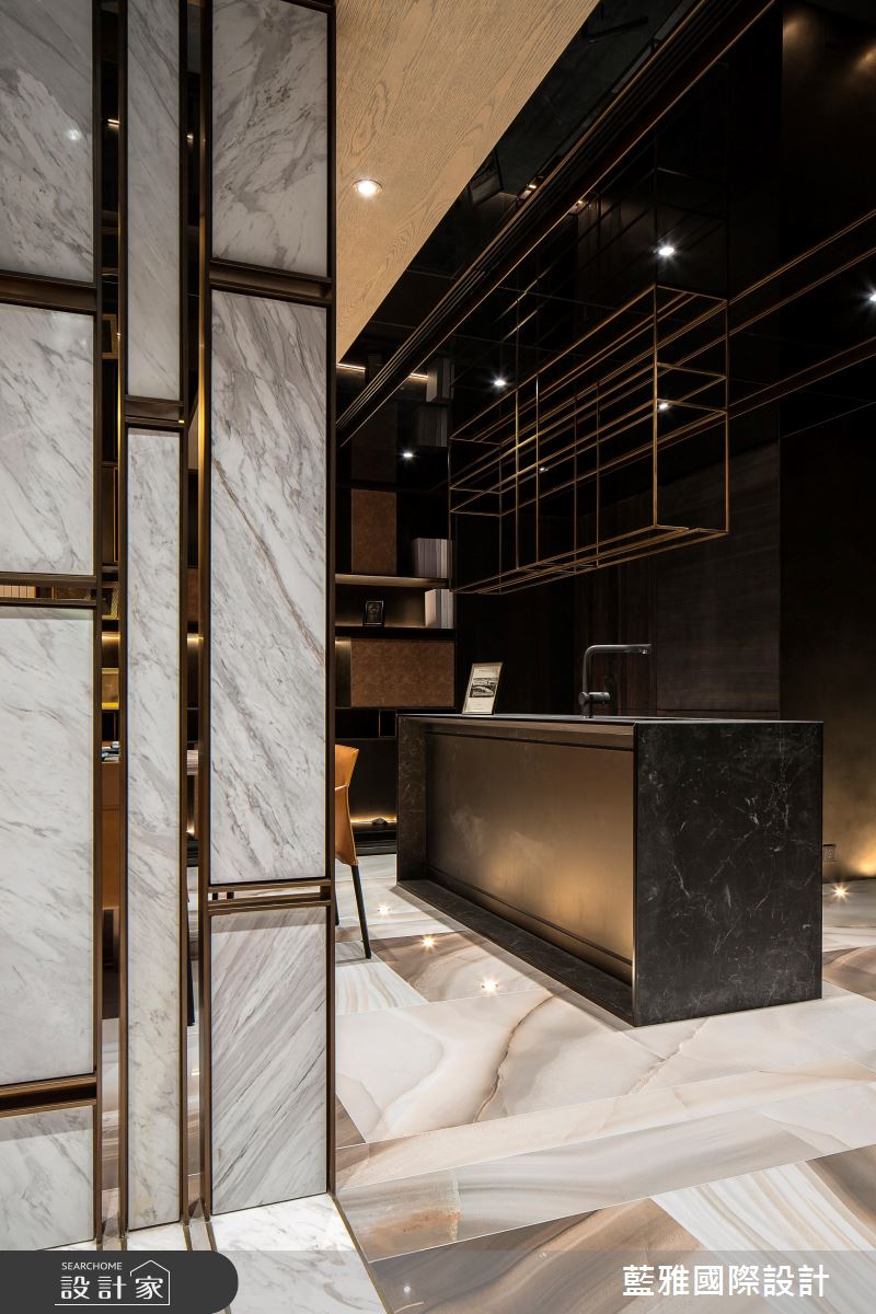 146坪新成屋(5年以下)＿奢華風吧檯中島案例圖片＿藍雅國際設計＿藍雅_40之22