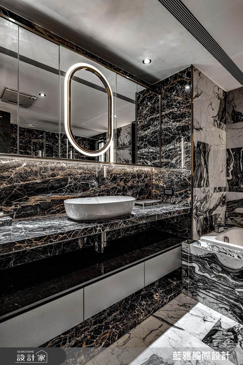 80坪新成屋(5年以下)＿現代風浴室案例圖片＿藍雅國際設計＿藍雅_45之36