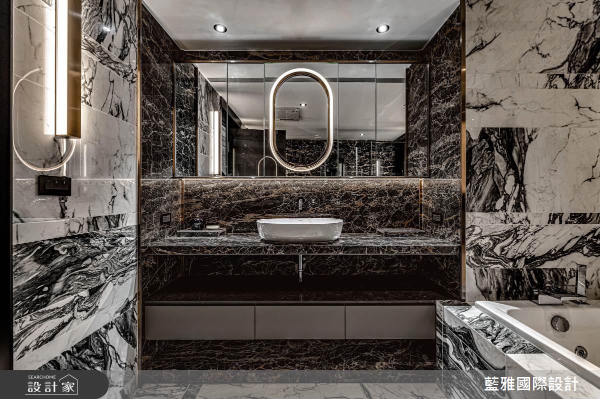 80坪新成屋(5年以下)＿現代風浴室案例圖片＿藍雅國際設計＿藍雅_45之38