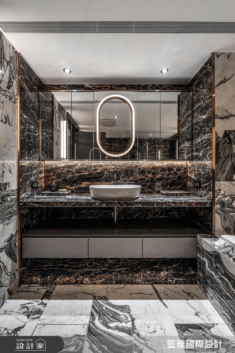 80坪新成屋(5年以下)＿現代風浴室案例圖片＿藍雅國際設計＿藍雅_45之39
