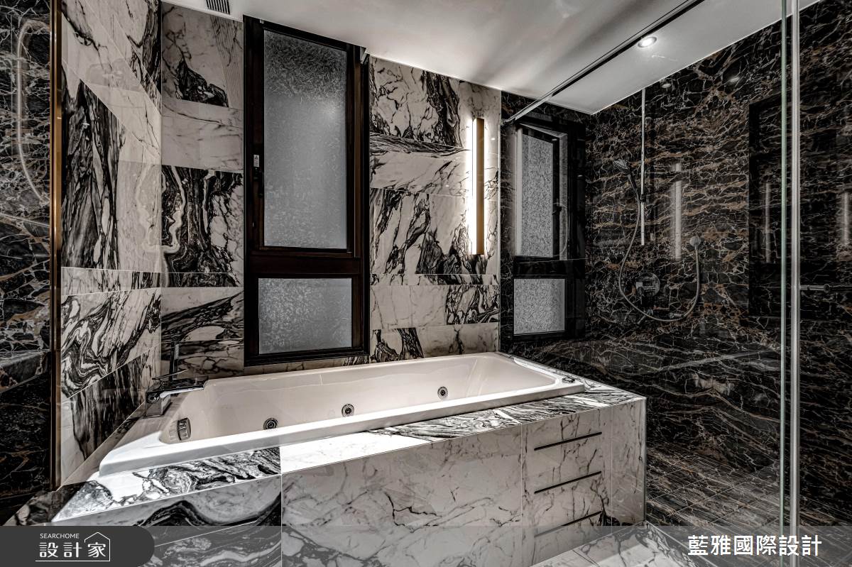 80坪新成屋(5年以下)＿現代風浴室案例圖片＿藍雅國際設計＿藍雅_45之42
