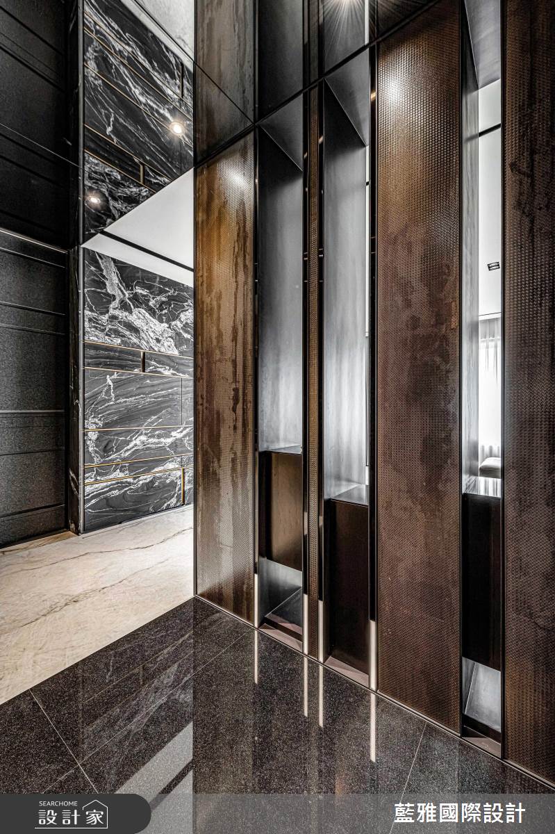 80坪新成屋(5年以下)＿現代風玄關案例圖片＿藍雅國際設計＿藍雅_45之4