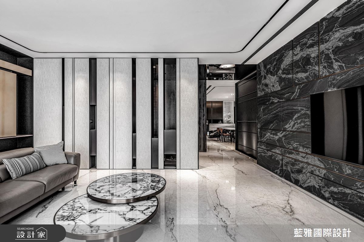 80坪新成屋(5年以下)＿現代風客廳案例圖片＿藍雅國際設計＿藍雅_45之14