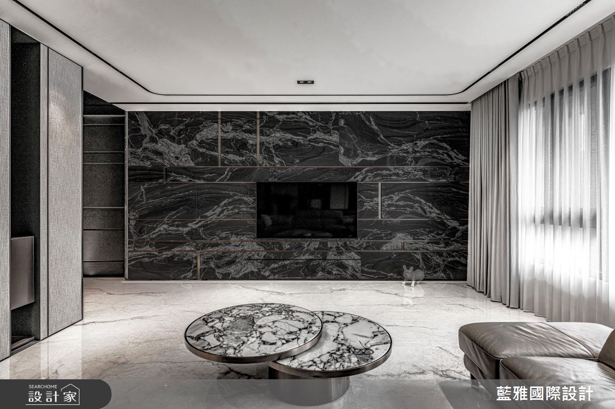 80坪新成屋(5年以下)＿現代風客廳案例圖片＿藍雅國際設計＿藍雅_45之17
