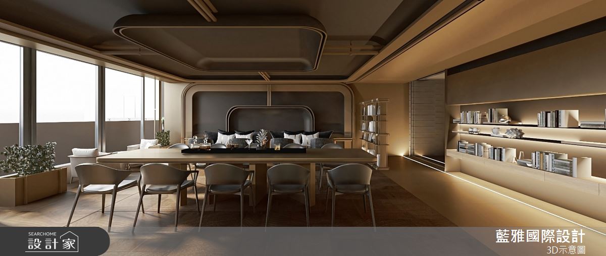 250坪新成屋(5年以下)＿現代風商業空間案例圖片＿藍雅國際設計＿藍雅_冬慶之歌之11