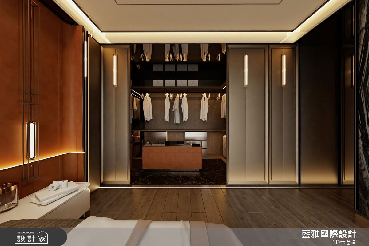 100坪新成屋(5年以下)＿現代風臥室案例圖片＿藍雅國際設計＿藍雅_港都之峰之10