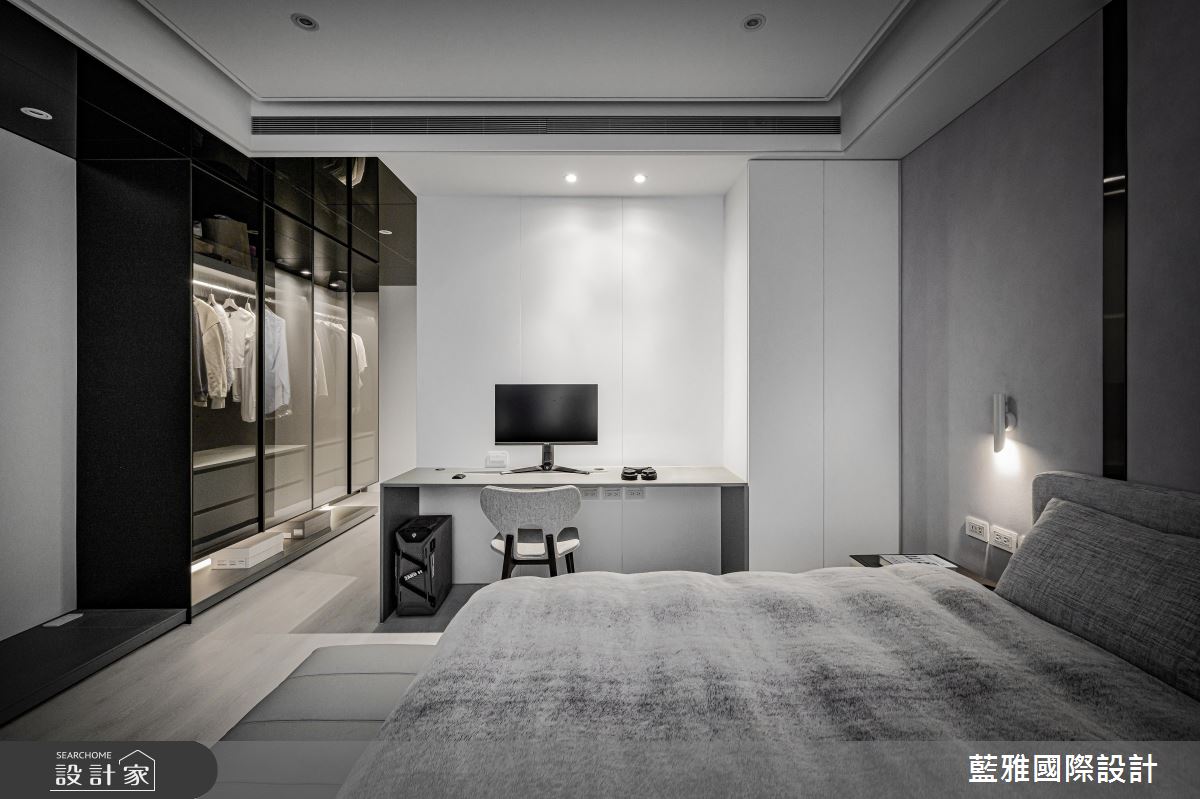 75坪毛胚屋＿現代輕奢風臥室案例圖片＿藍雅國際設計＿藍雅_靜逸之居之25