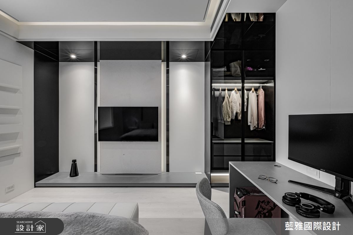 75坪毛胚屋＿現代輕奢風臥室案例圖片＿藍雅國際設計＿藍雅_靜逸之居之24