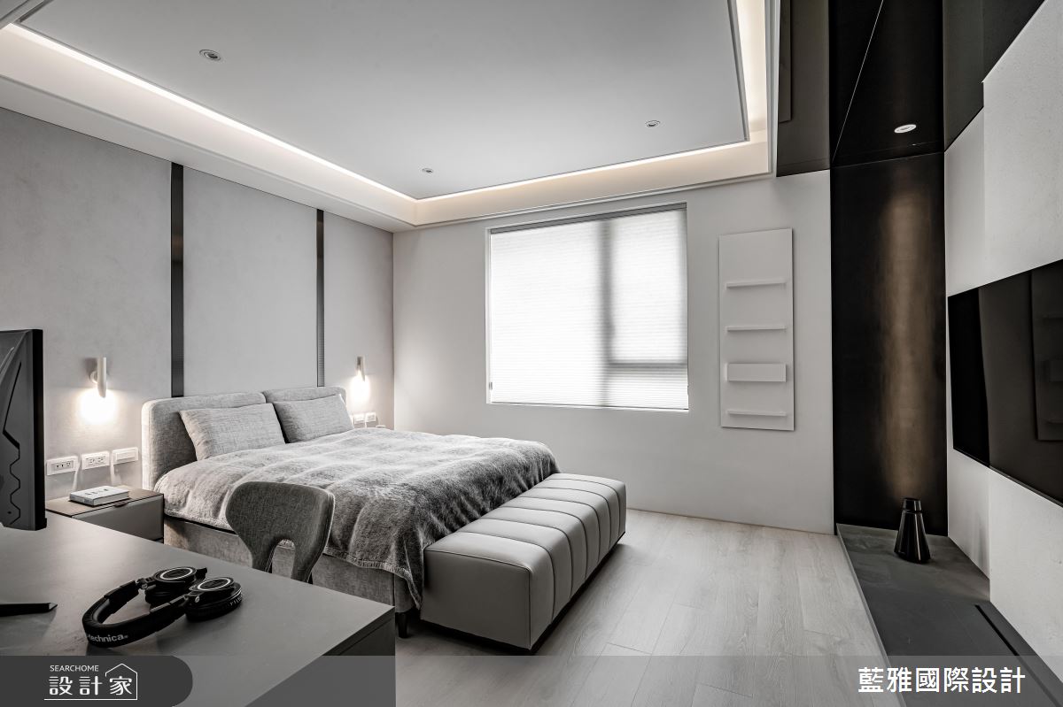 75坪毛胚屋＿現代輕奢風臥室案例圖片＿藍雅國際設計＿藍雅_靜逸之居之22