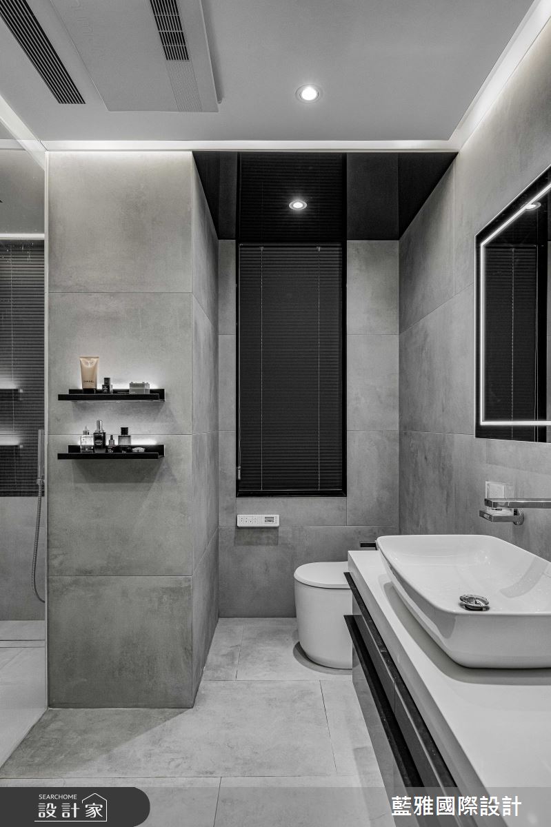 75坪毛胚屋＿現代輕奢風浴室案例圖片＿藍雅國際設計＿藍雅_靜逸之居之26