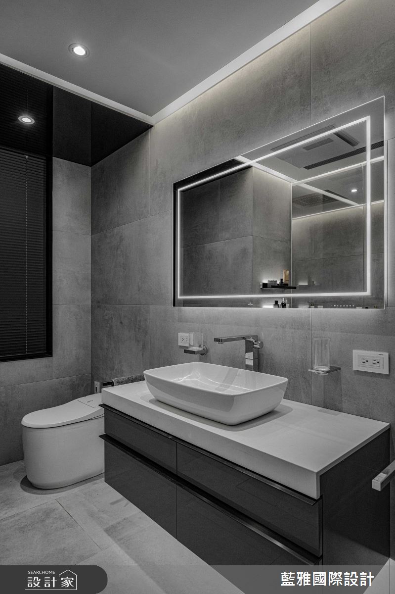 75坪毛胚屋＿現代輕奢風浴室案例圖片＿藍雅國際設計＿藍雅_靜逸之居之27