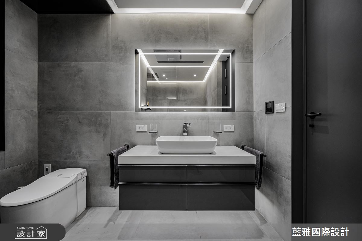 75坪毛胚屋＿現代輕奢風浴室案例圖片＿藍雅國際設計＿藍雅_靜逸之居之31