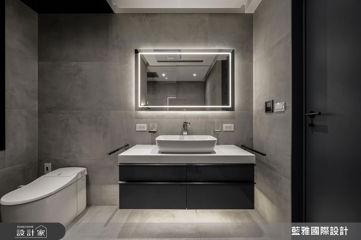 75坪毛胚屋＿現代輕奢風浴室案例圖片＿藍雅國際設計＿藍雅_靜逸之居之32