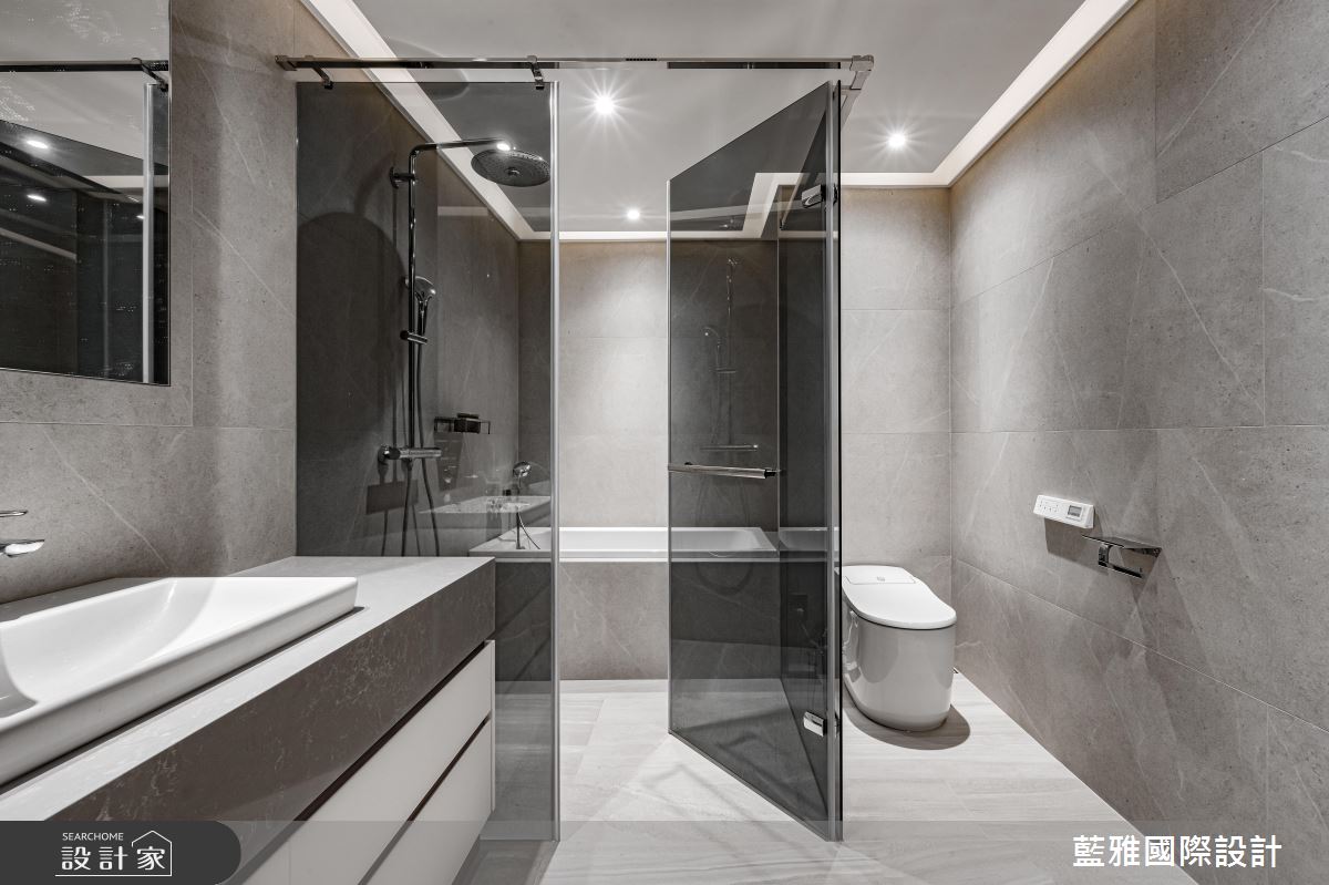 75坪毛胚屋＿現代輕奢風浴室案例圖片＿藍雅國際設計＿藍雅_靜逸之居之36