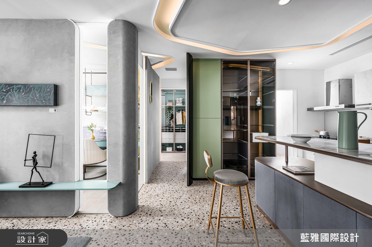 27坪預售屋＿混搭風走廊案例圖片＿藍雅國際設計＿藍雅_冬慶之歌-2之12