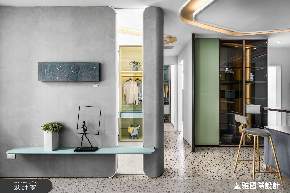 27坪預售屋＿混搭風走廊案例圖片＿藍雅國際設計＿藍雅_冬慶之歌-2之13
