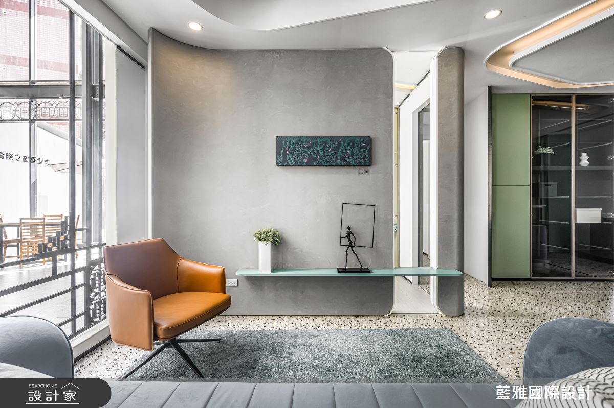 27坪預售屋＿混搭風客廳案例圖片＿藍雅國際設計＿藍雅_冬慶之歌-2之15