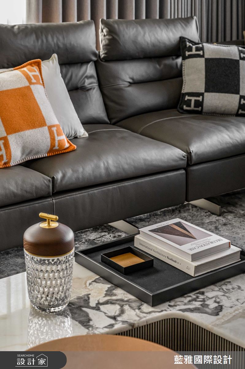 68坪新成屋(5年以下)＿飯店風客廳案例圖片＿藍雅國際設計＿藍雅_石尚峰華之18