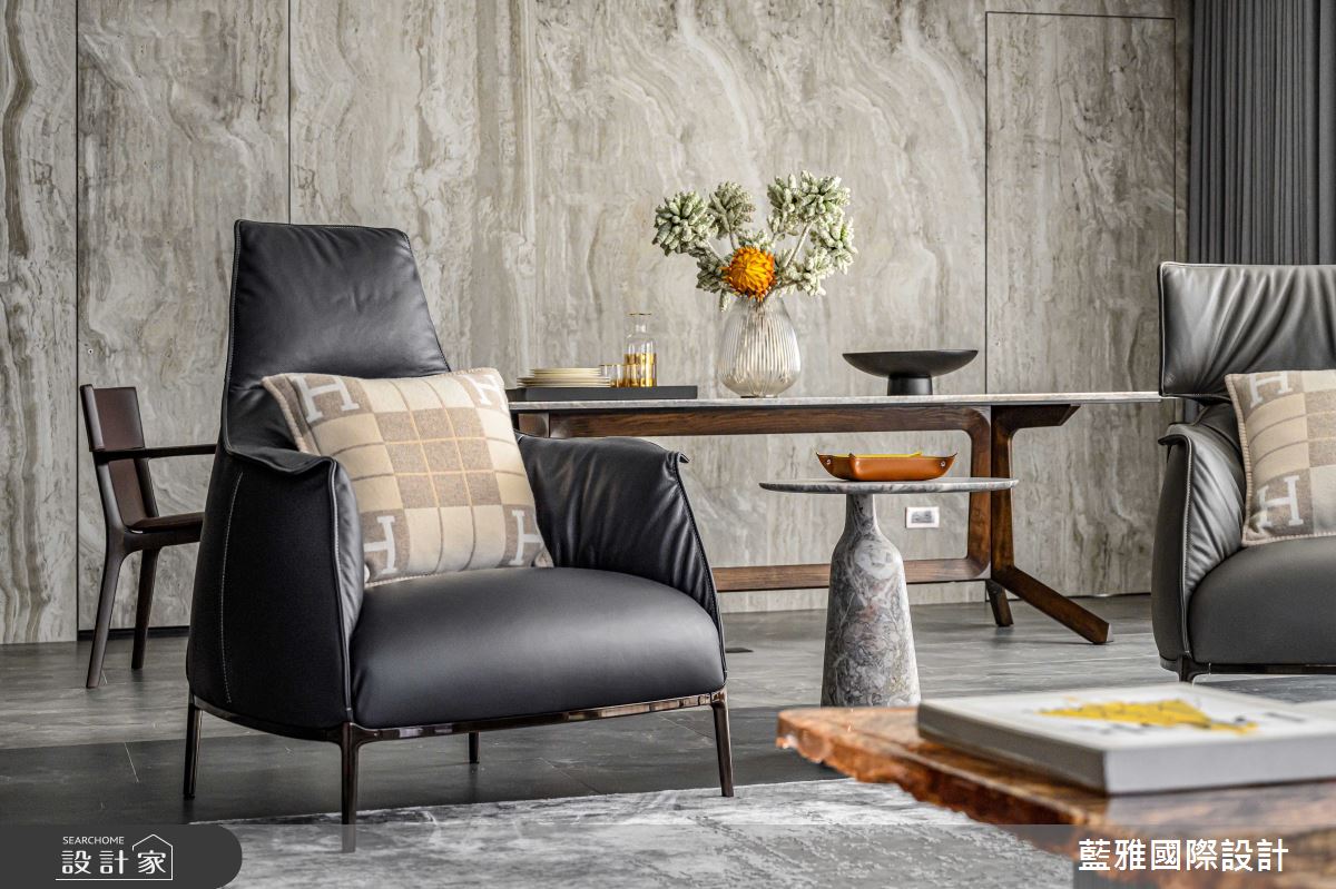 68坪新成屋(5年以下)＿飯店風客廳案例圖片＿藍雅國際設計＿藍雅_石尚峰華之24