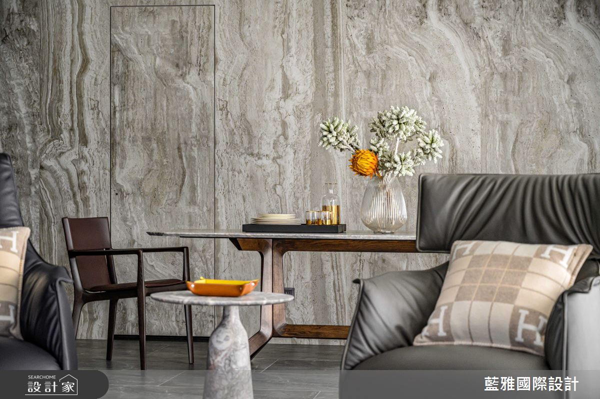 68坪新成屋(5年以下)＿飯店風客廳案例圖片＿藍雅國際設計＿藍雅_石尚峰華之26