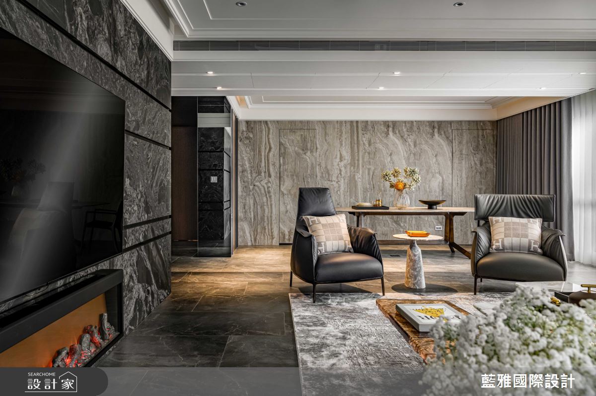68坪新成屋(5年以下)＿飯店風客廳餐廳案例圖片＿藍雅國際設計＿藍雅_石尚峰華之28
