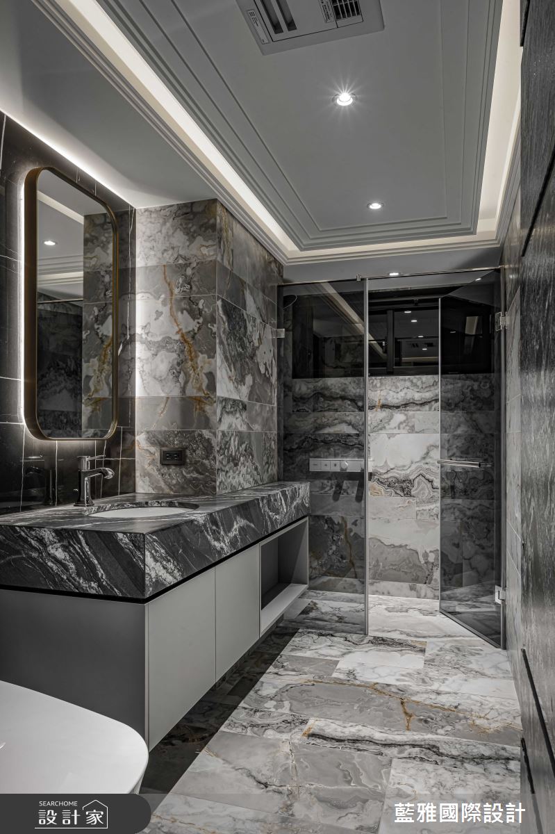 68坪新成屋(5年以下)＿飯店風浴室案例圖片＿藍雅國際設計＿藍雅_石尚峰華之51