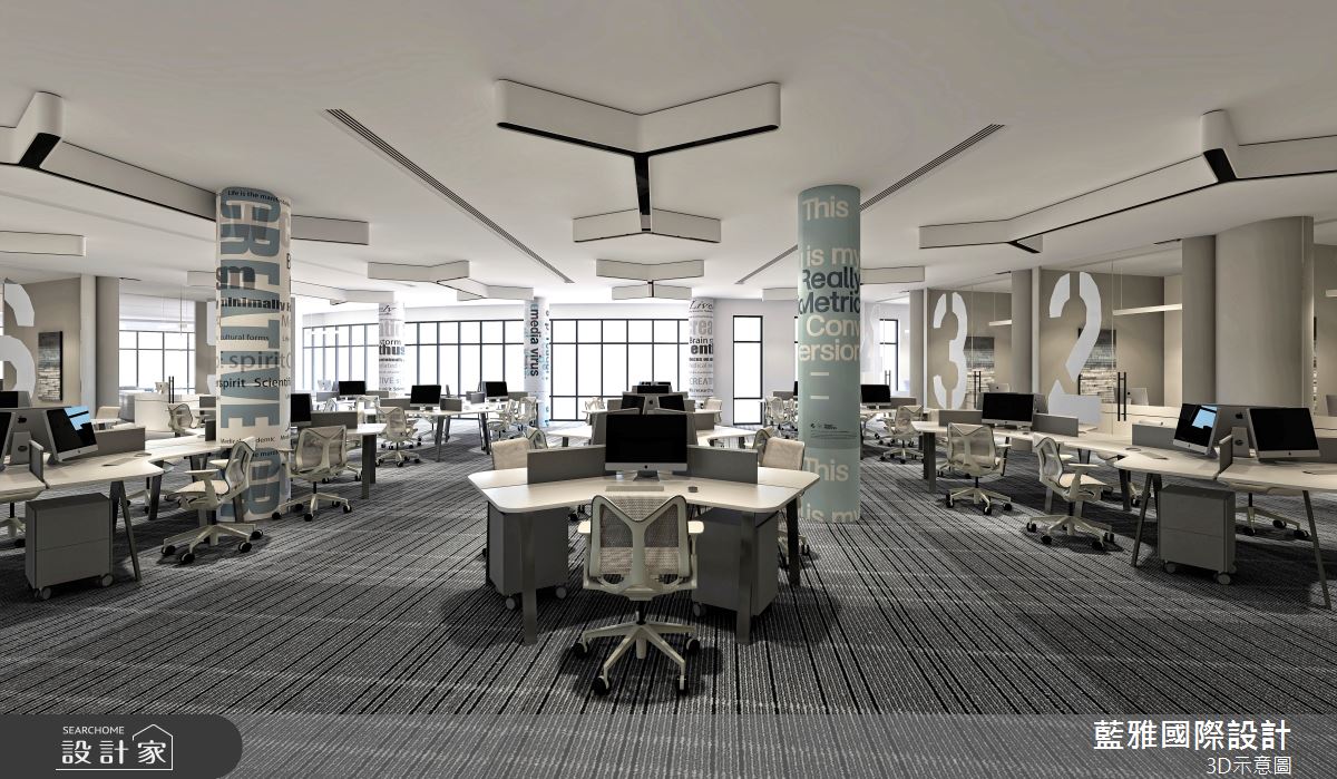 832坪＿現代風商業空間案例圖片＿藍雅國際設計＿藍雅_上海龍慧醫療之19