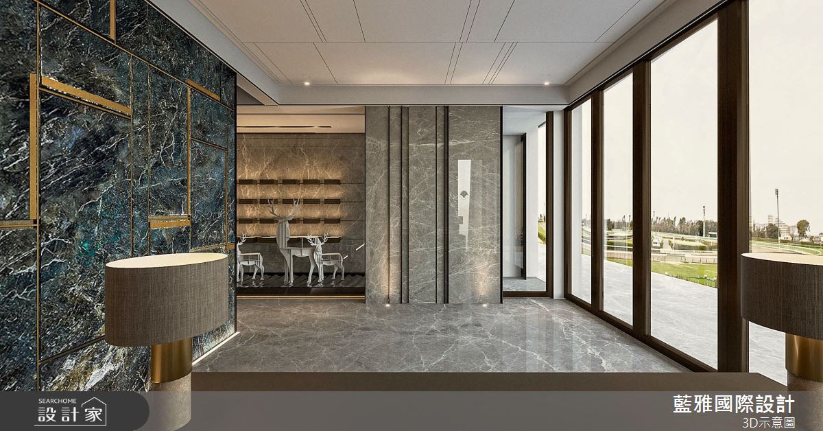 206坪＿輕奢華風商業空間案例圖片＿藍雅國際設計＿藍雅_華宇地產濱湖售中心之6