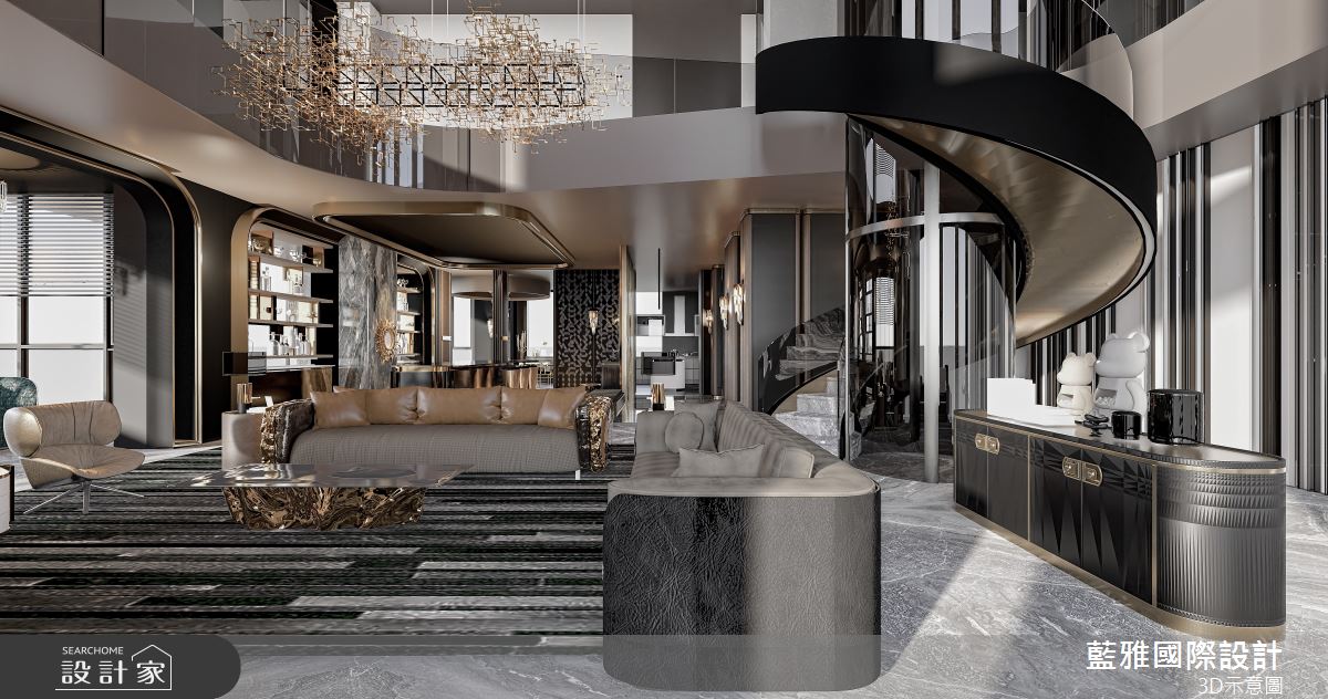 200坪新成屋(5年以下)＿現代奢華風商業空間案例圖片＿藍雅國際設計＿藍雅_傳世 Translation之7