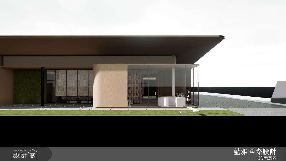 385坪＿現代風商業空間案例圖片＿藍雅國際設計＿藍雅_鴻築捷市閱接待中心之2