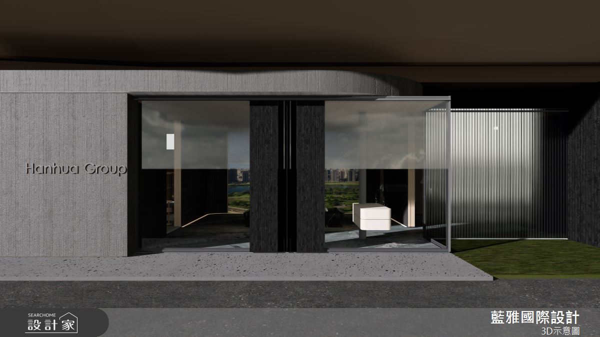 385坪＿現代風商業空間案例圖片＿藍雅國際設計＿藍雅_鴻築捷市閱接待中心之3