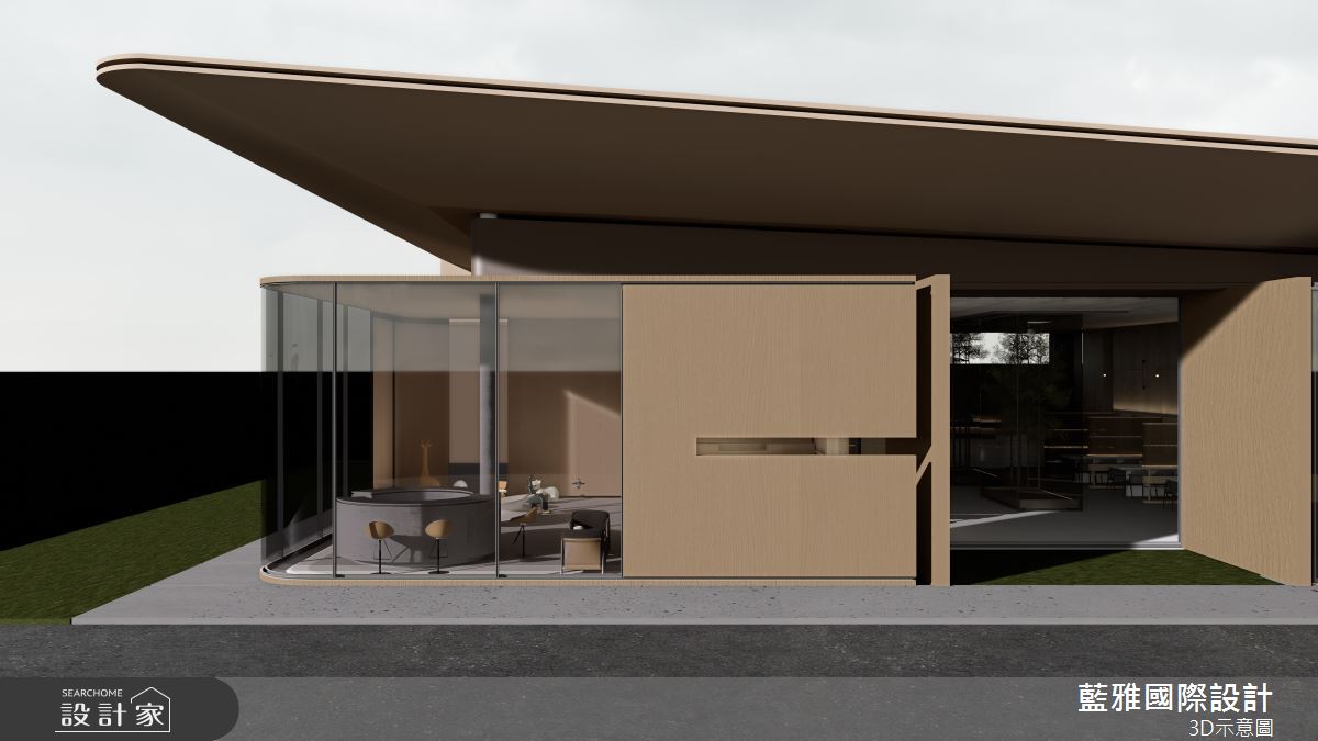 385坪＿現代風商業空間案例圖片＿藍雅國際設計＿藍雅_鴻築捷市閱接待中心之4