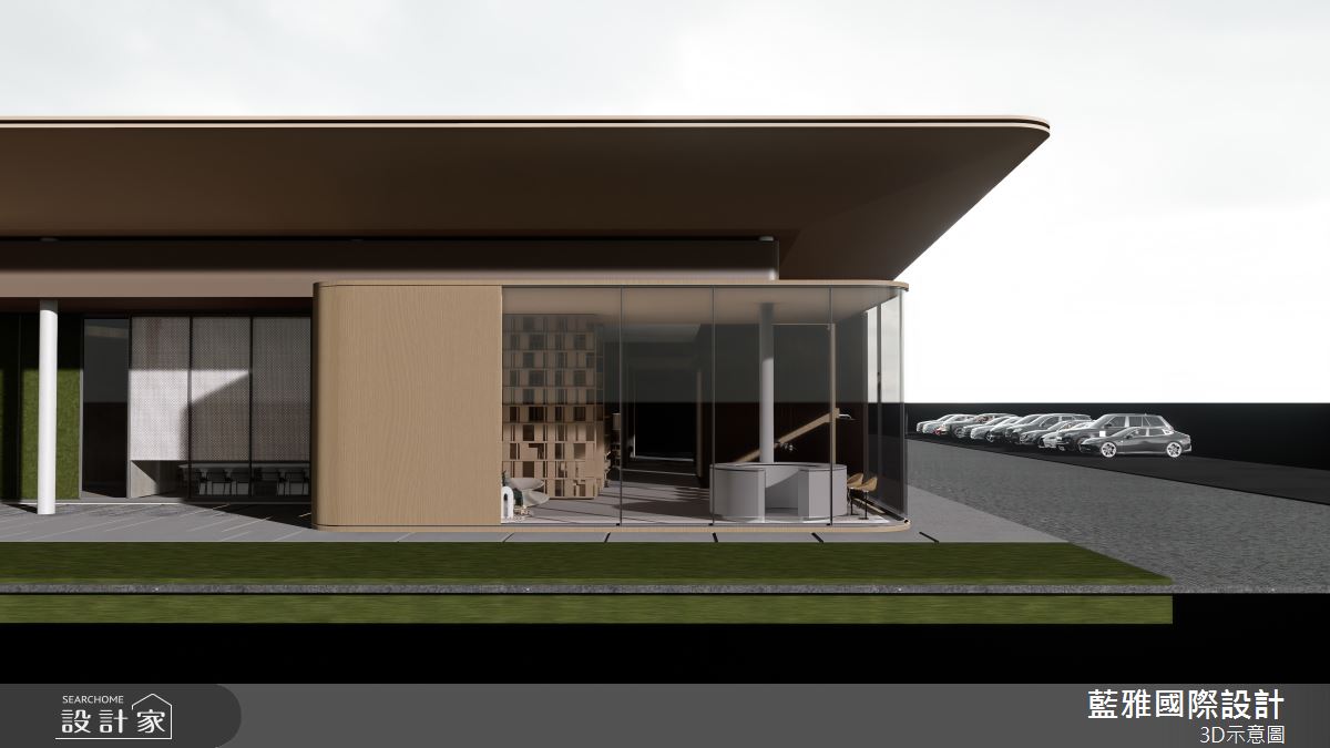 385坪＿現代風商業空間案例圖片＿藍雅國際設計＿藍雅_鴻築捷市閱接待中心之5