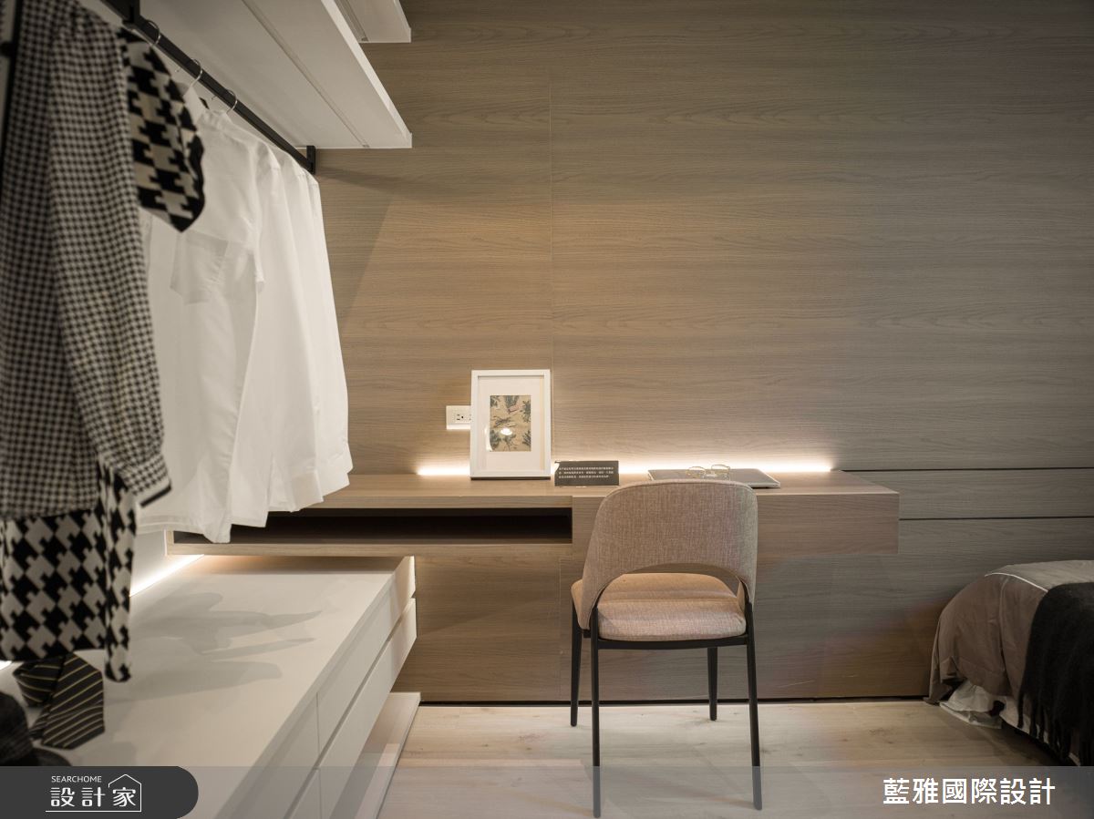 38坪新成屋(5年以下)＿現代人文風臥室案例圖片＿藍雅國際設計＿藍雅_開朗和合之19