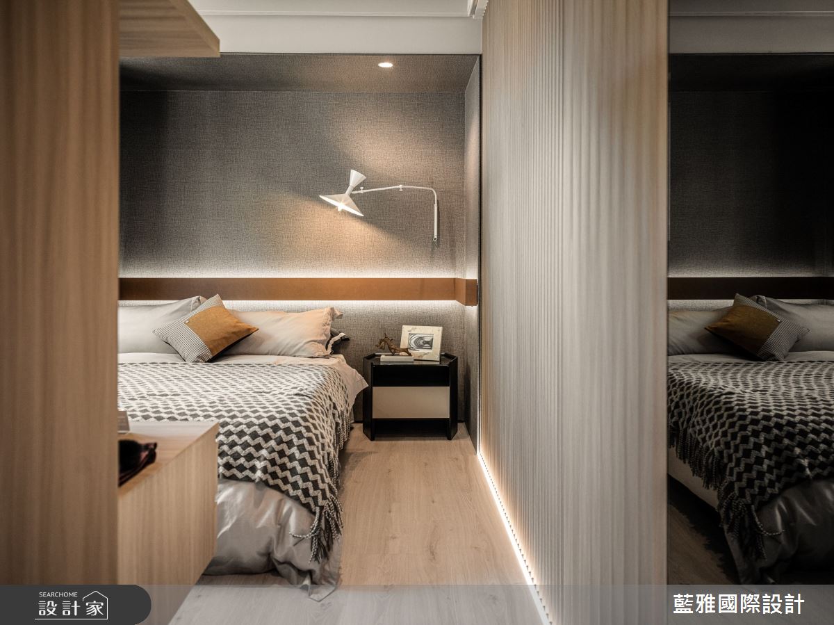 38坪新成屋(5年以下)＿現代人文風臥室案例圖片＿藍雅國際設計＿藍雅_開朗和合之16