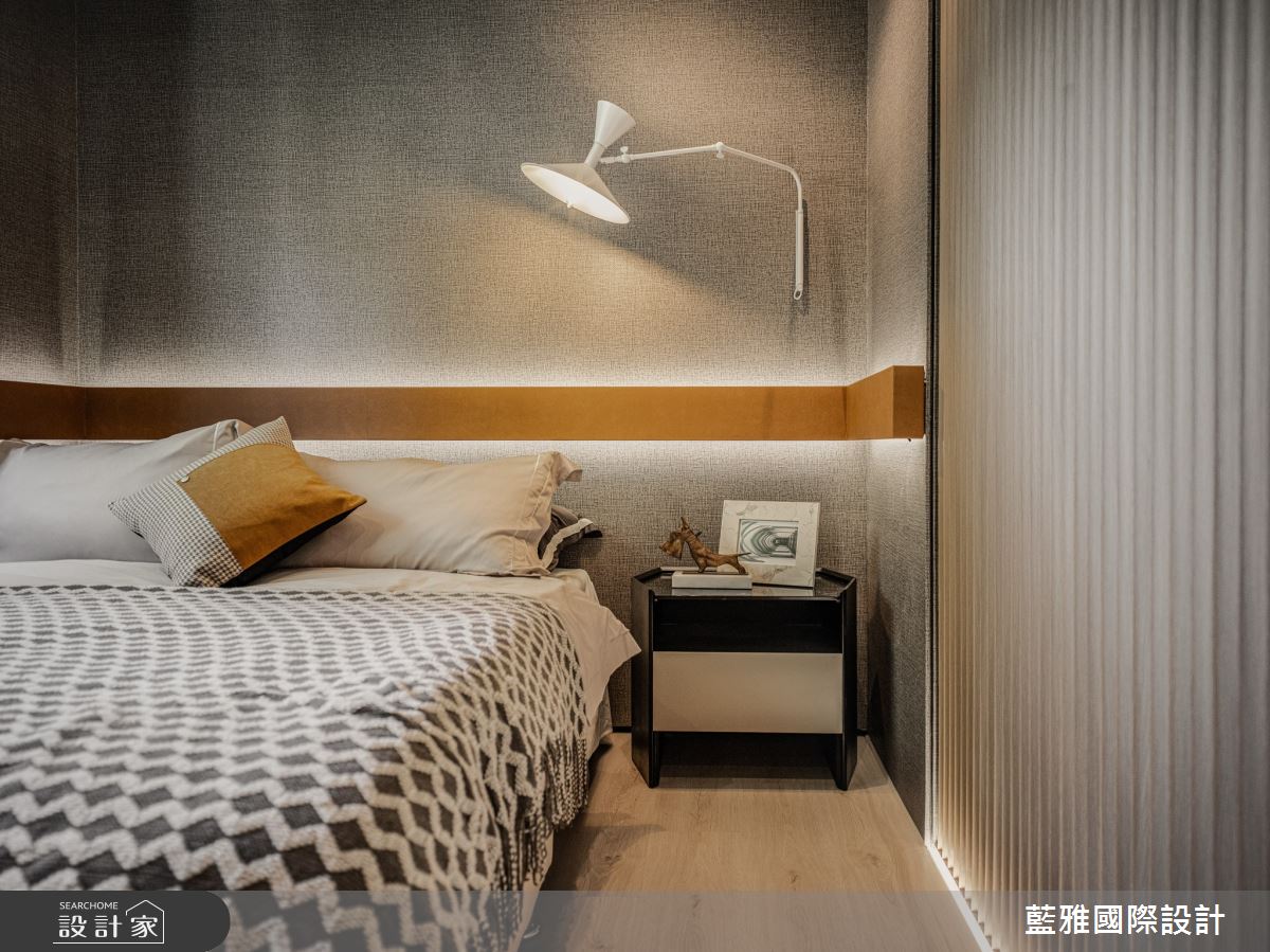 38坪新成屋(5年以下)＿現代人文風臥室案例圖片＿藍雅國際設計＿藍雅_開朗和合之21