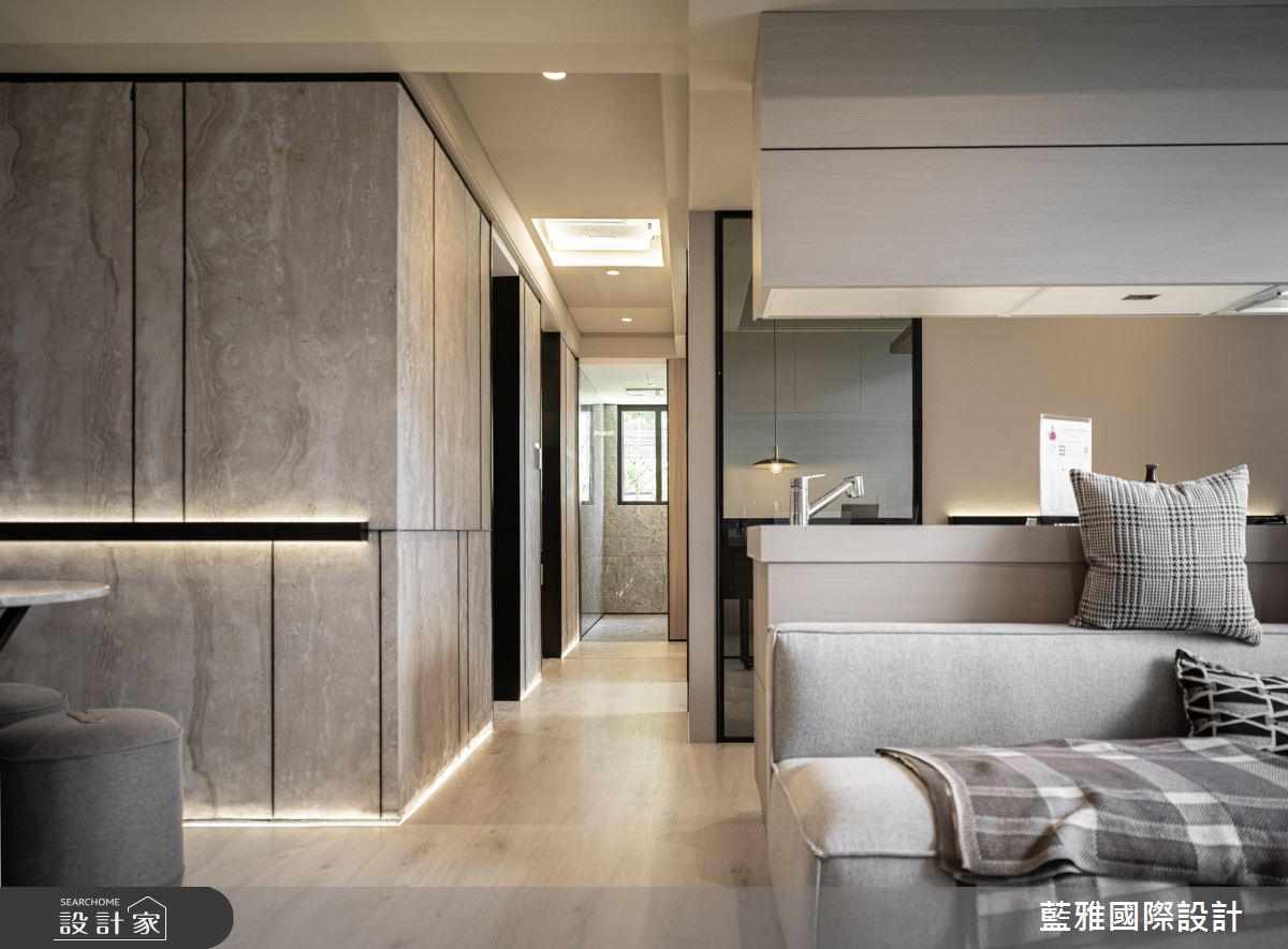 38坪新成屋(5年以下)＿現代人文風客廳案例圖片＿藍雅國際設計＿藍雅_開朗和合之4
