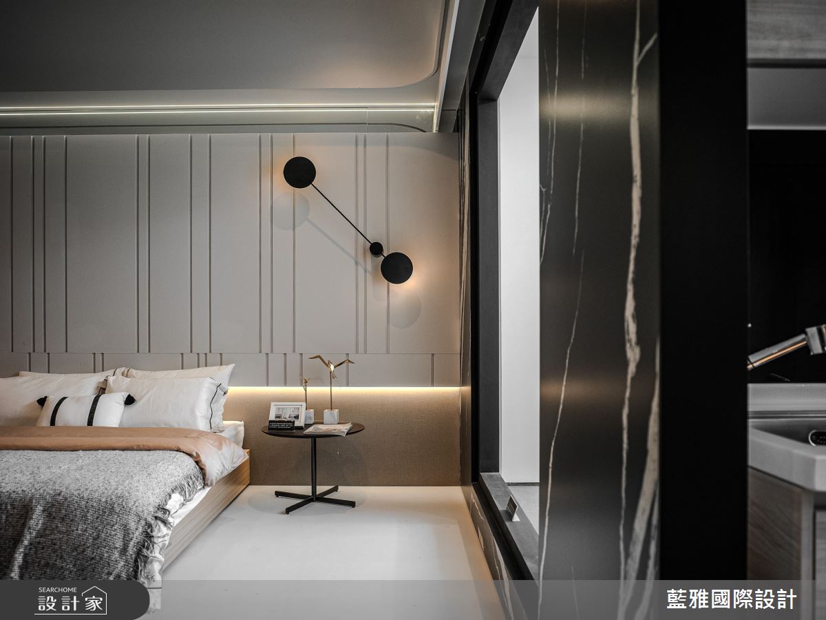 28坪新成屋(5年以下)＿現代前衛風臥室案例圖片＿藍雅國際設計＿藍雅_開朗雅白之19