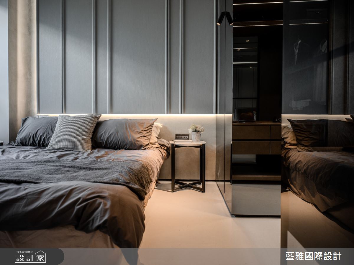 28坪新成屋(5年以下)＿現代前衛風臥室案例圖片＿藍雅國際設計＿藍雅_開朗雅白之20